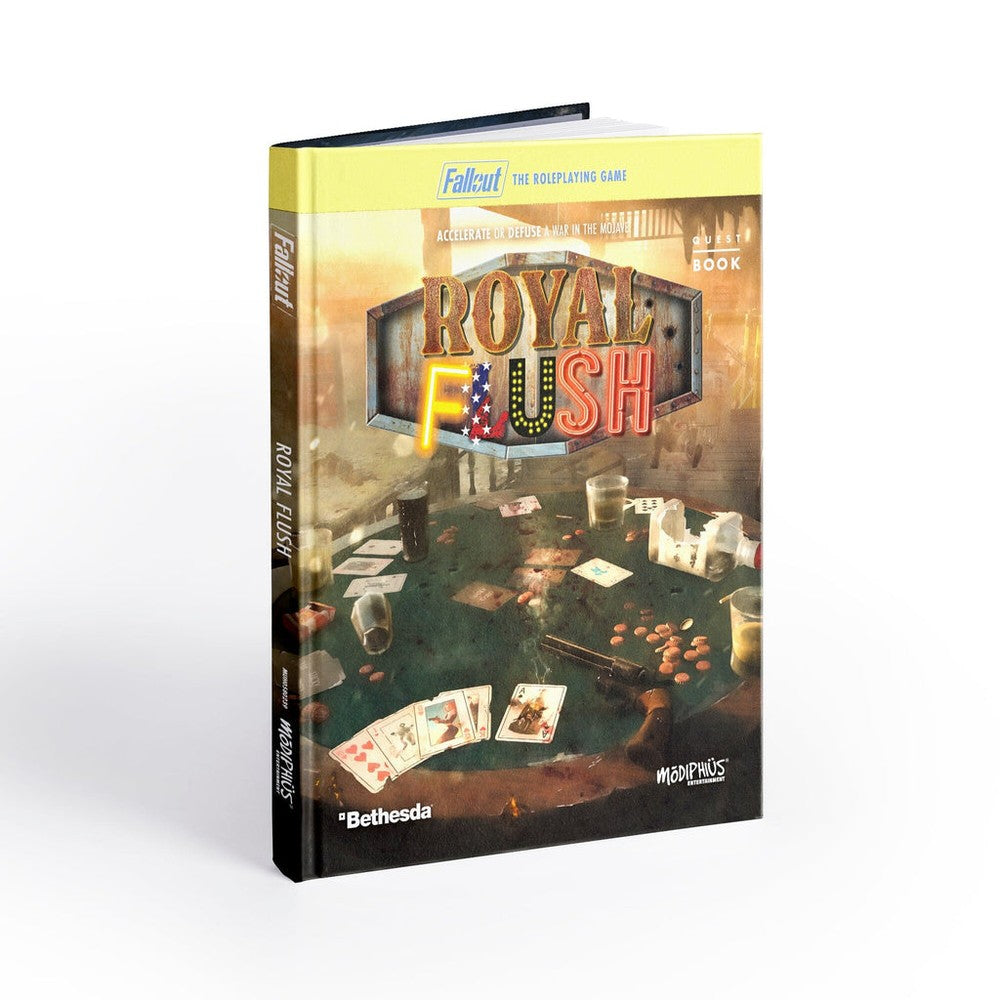 PREORDER Fallout: The Roleplaying Game - Royal Flush Quest Book