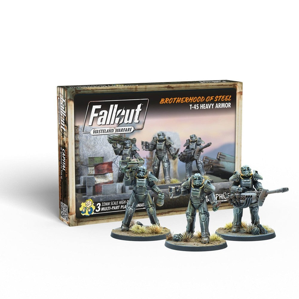 PREORDER Fallout: Wasteland Warfare - Brother of Steel: Heavy Armour (T45)