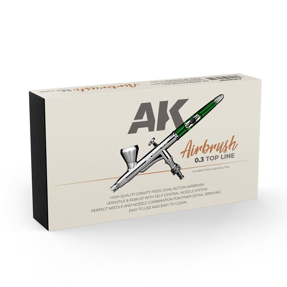 PREORDER AK Interactive - Airbrush - Ak Airbrush 0.3 Top Line