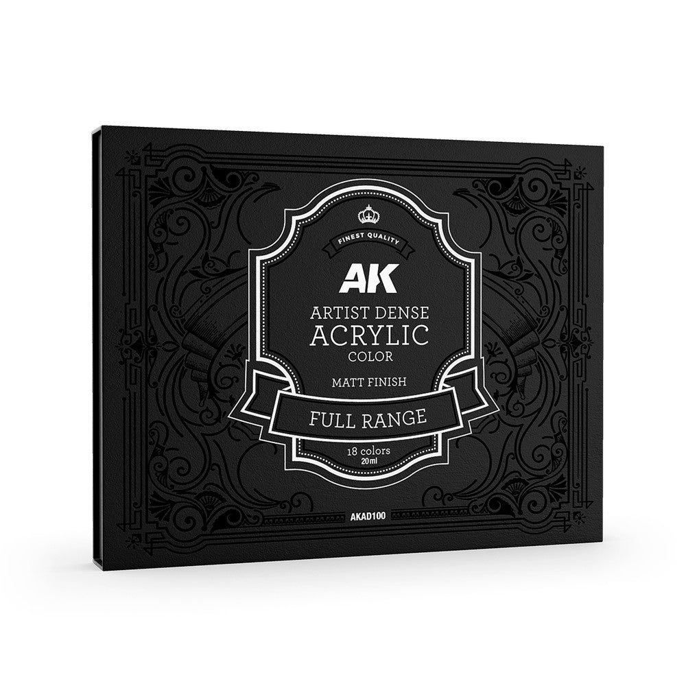 PREORDER AK Interactive - Deluxe Edition Box Full Range Artist Dense Acrylic Color