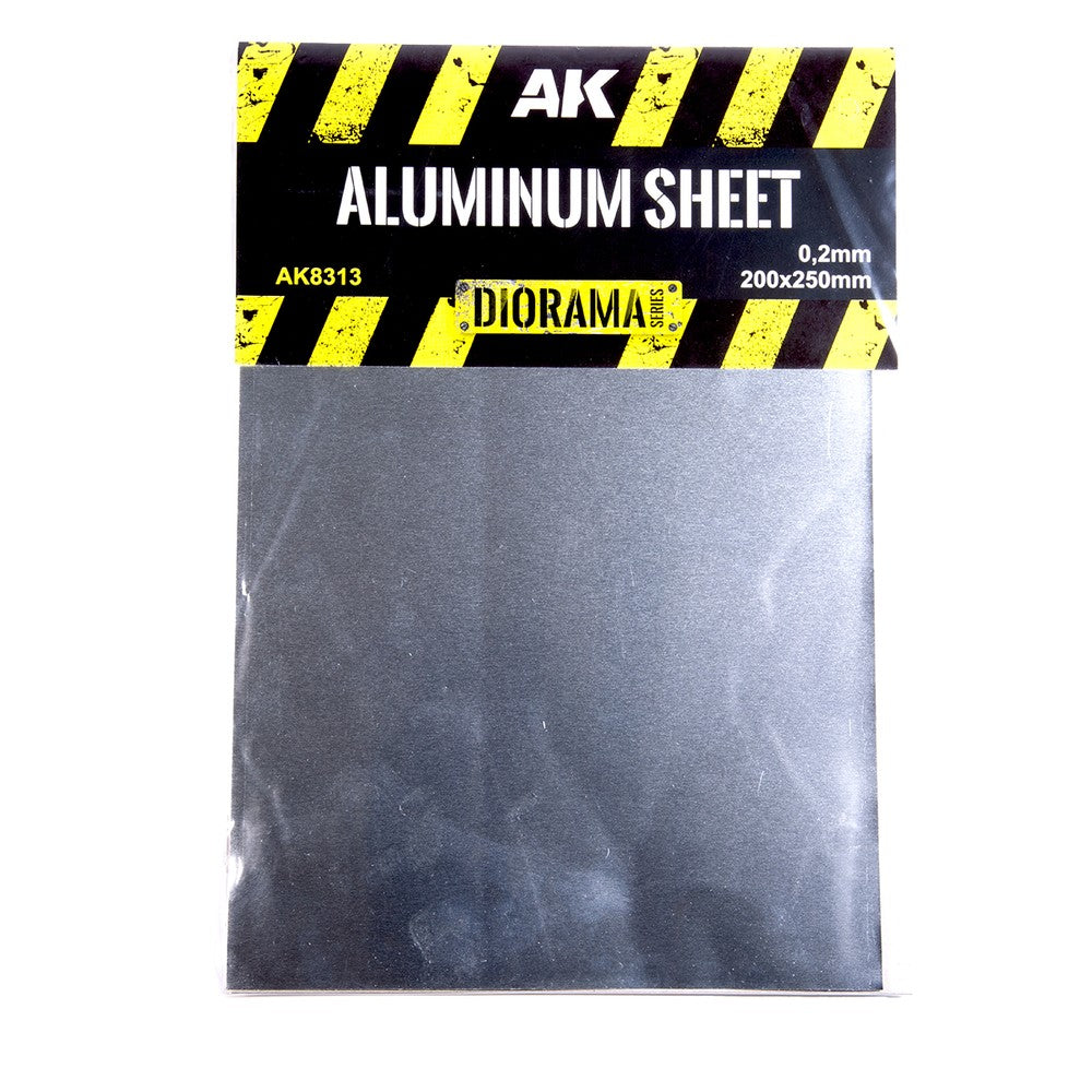 PREORDER AK Interactive - Building Materials - Aluminium Sheet 200Um 200X250Mm