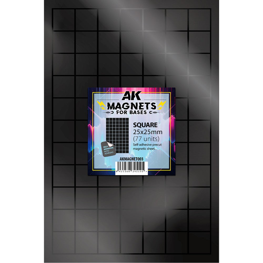 PREORDER AK Interactive - Magnets - Square 25 X 25 - 77 units