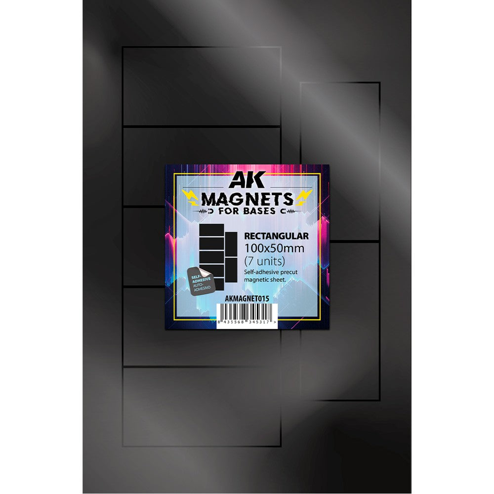 PREORDER AK Interactive - Magnets - Rectangular 100 X 50 - 7 units