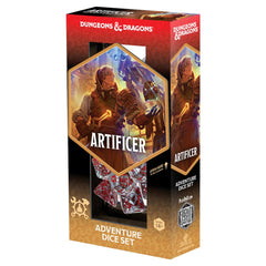 Sirius Dice - D&D Adventure Dice - Artificer - Clear