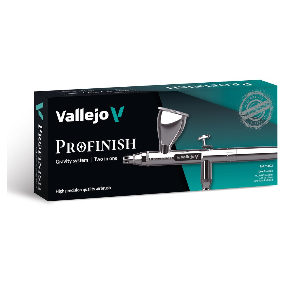 PREORDER Vallejo - Airbrush - Profinish By Vallejo; Gravity System; Two in One