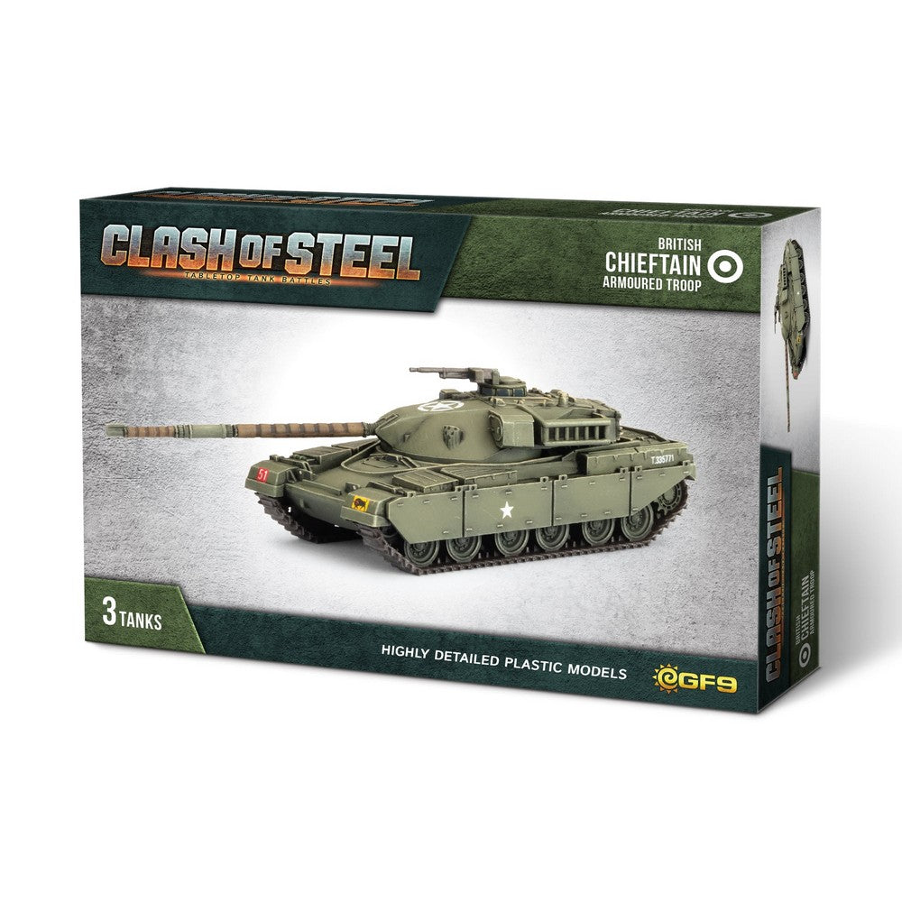 PREORDER Clash of Steel: Chieftain Armoured Troop
