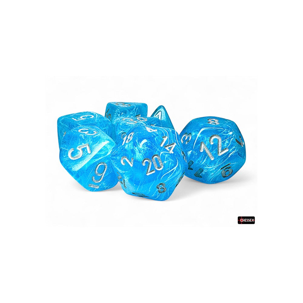 PREORDER CHX 22566 Luminary Mega-hedral Sky/silver Luminary 7-Die Set