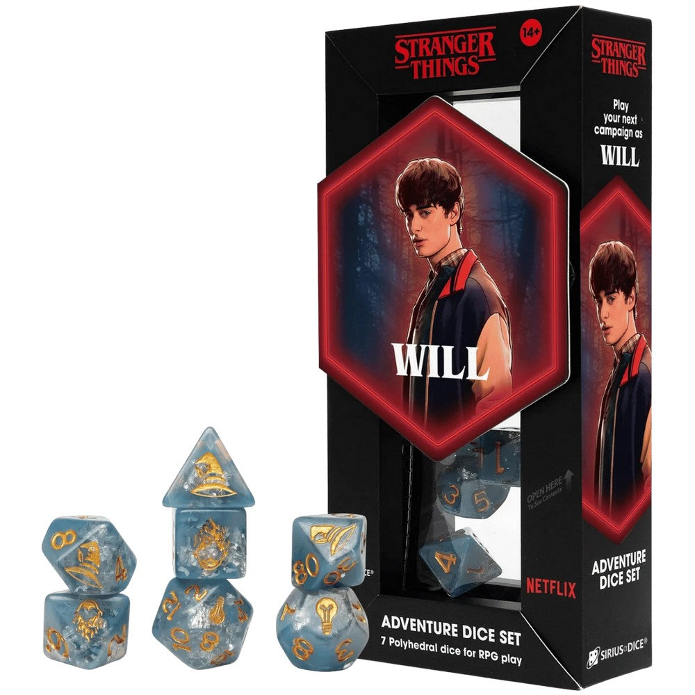 PREORDER Sirius Dice - Stranger Things Adventure Dice - Will