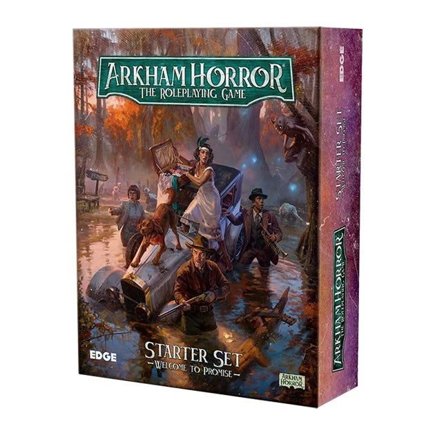 PREORDER Arkham Horror RPG: Starter Set  Welcome to Promise