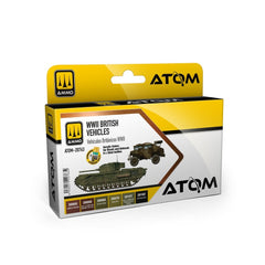 PREORDER Ammo by MIG - ATOM - Sets - WWII British Vehicles Set