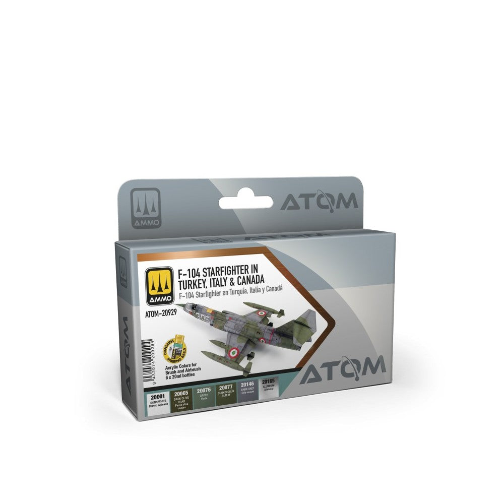 PREORDER Ammo by MIG - ATOM - Sets - F-104 STARFIGHTER in Turkey Italy and Canada Set