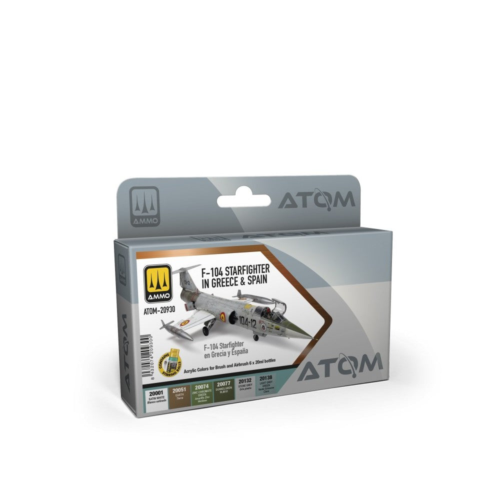 PREORDER Ammo by MIG - ATOM - Sets - F-104 STARFIGHTER in Greece and Spain Set