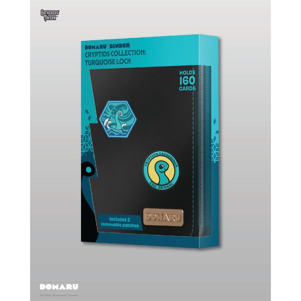 PREORDER Gatherers Tavern - Binders - Cryptids Collection - 4 Pocket - Turquoise Loch