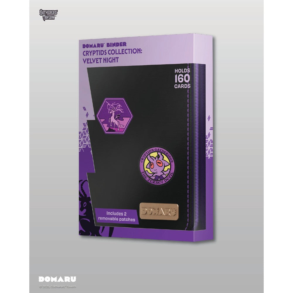 PREORDER Gatherers Tavern - Binders - Cryptids Collection - 4 Pocket - Velvet Night