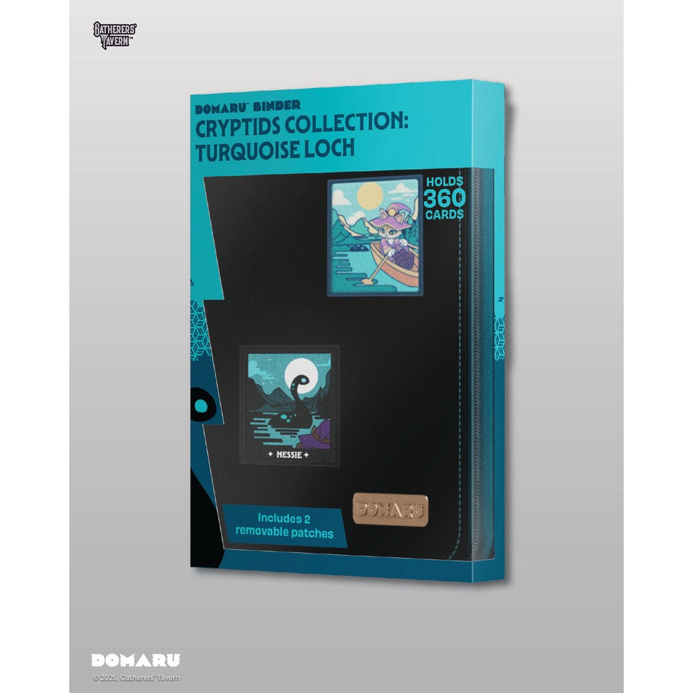 PREORDER Gatherers Tavern - Binders - Cryptids Collection - 9 Pocket - Turquoise Loch
