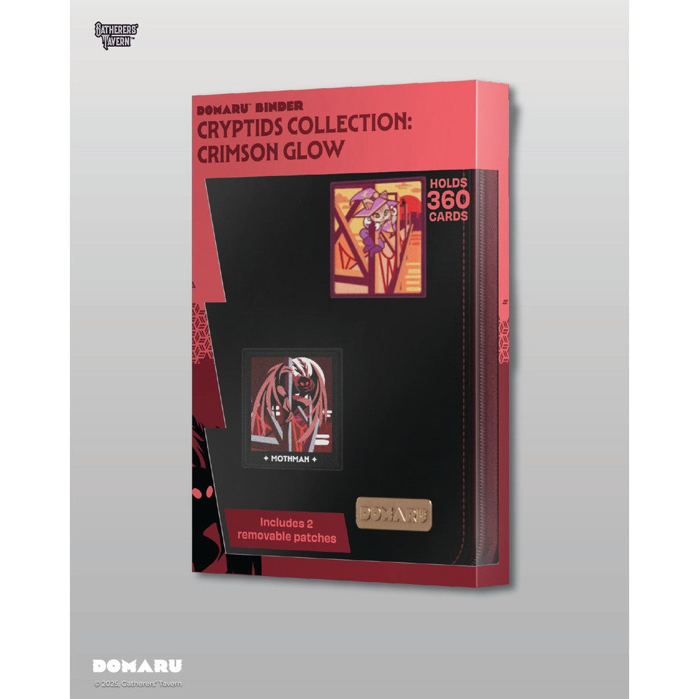 PREORDER Gatherers Tavern - Binders - Cryptids Collection - 9 Pocket - Crimson Glow