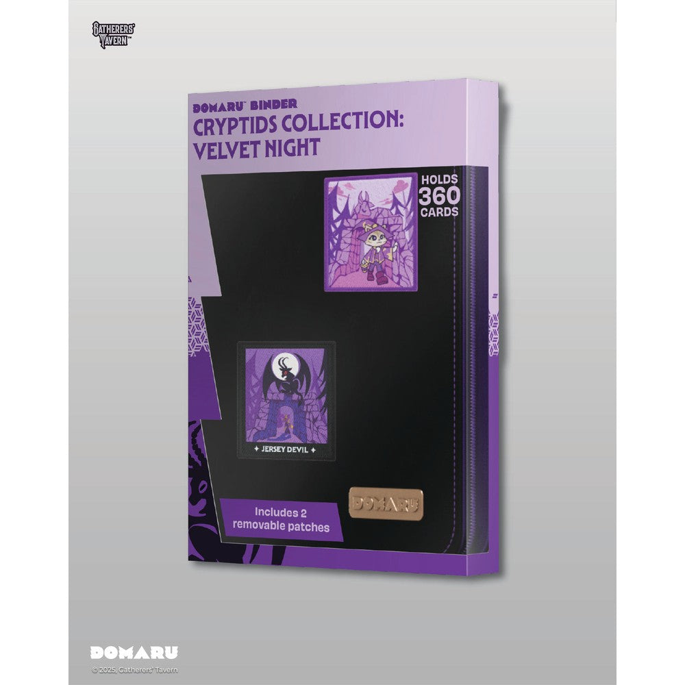 PREORDER Gatherers Tavern - Binders - Cryptids Collection - 9 Pocket - Velvet Night