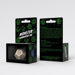 Q Workshop - Monster Generator Die: Beige&Black