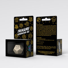 Q Workshop - Treasure Generator Die: Beige&Black