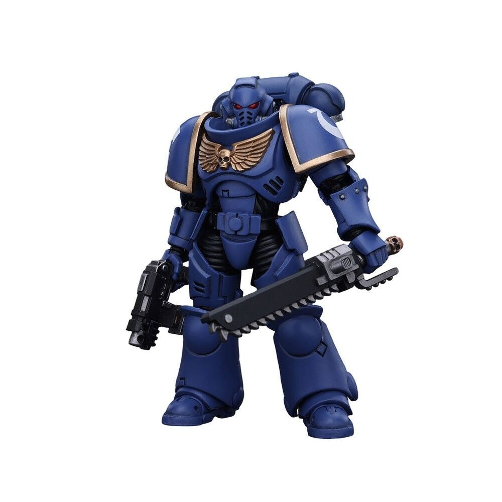 PREORDER Warhammer Collectibles: 1/18 Scale Space Marines Ultramarines Outriders Brother Catonus