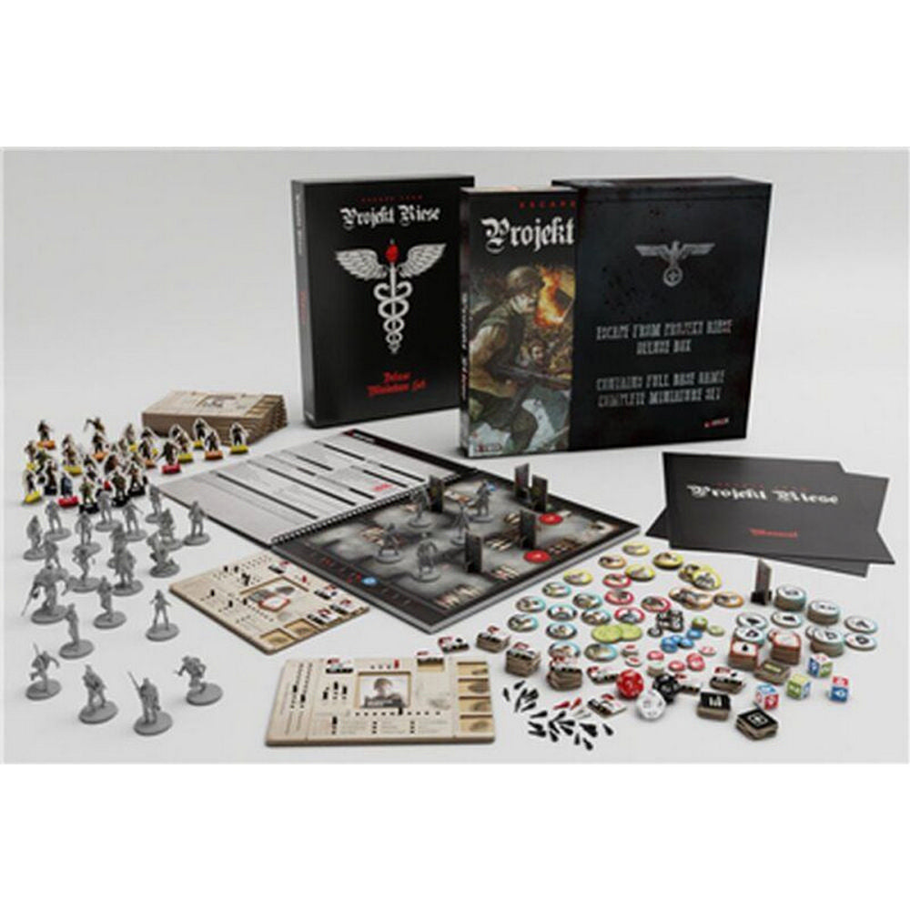 PREORDER Raybox Games: Escape from Projekt Riese DELUXE Set