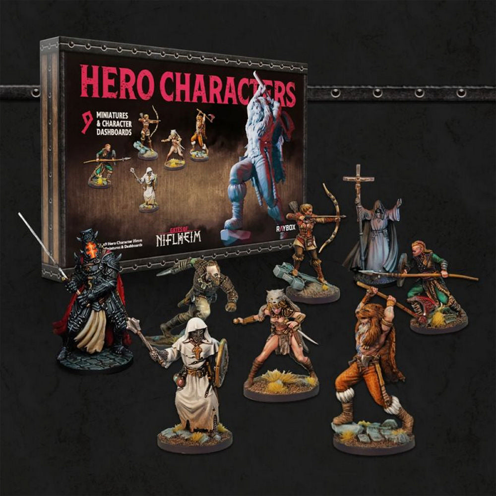Raybox Games: Gates of Nifleheim Hero Miniatures Set – Gamerholic