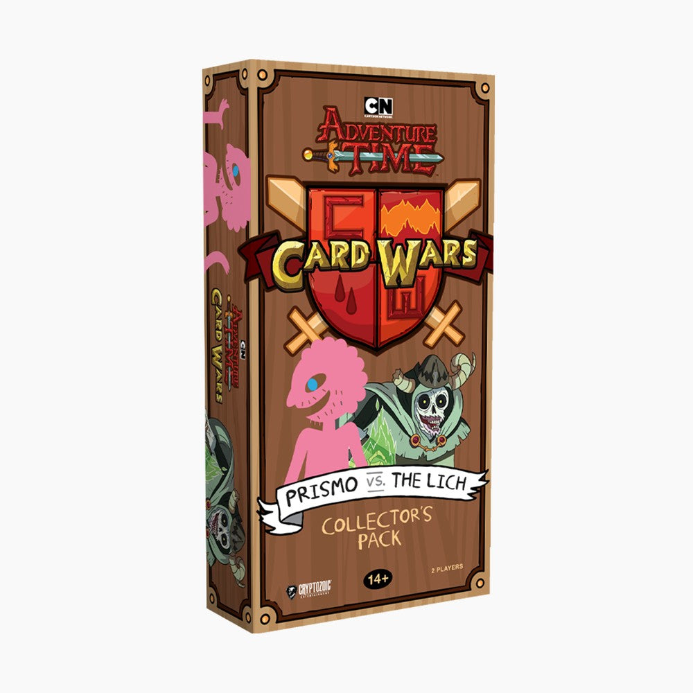 PREORDER Cryptozoic: Adventure Time Card Wars Collectors Pack: Prismo vs. The Lich