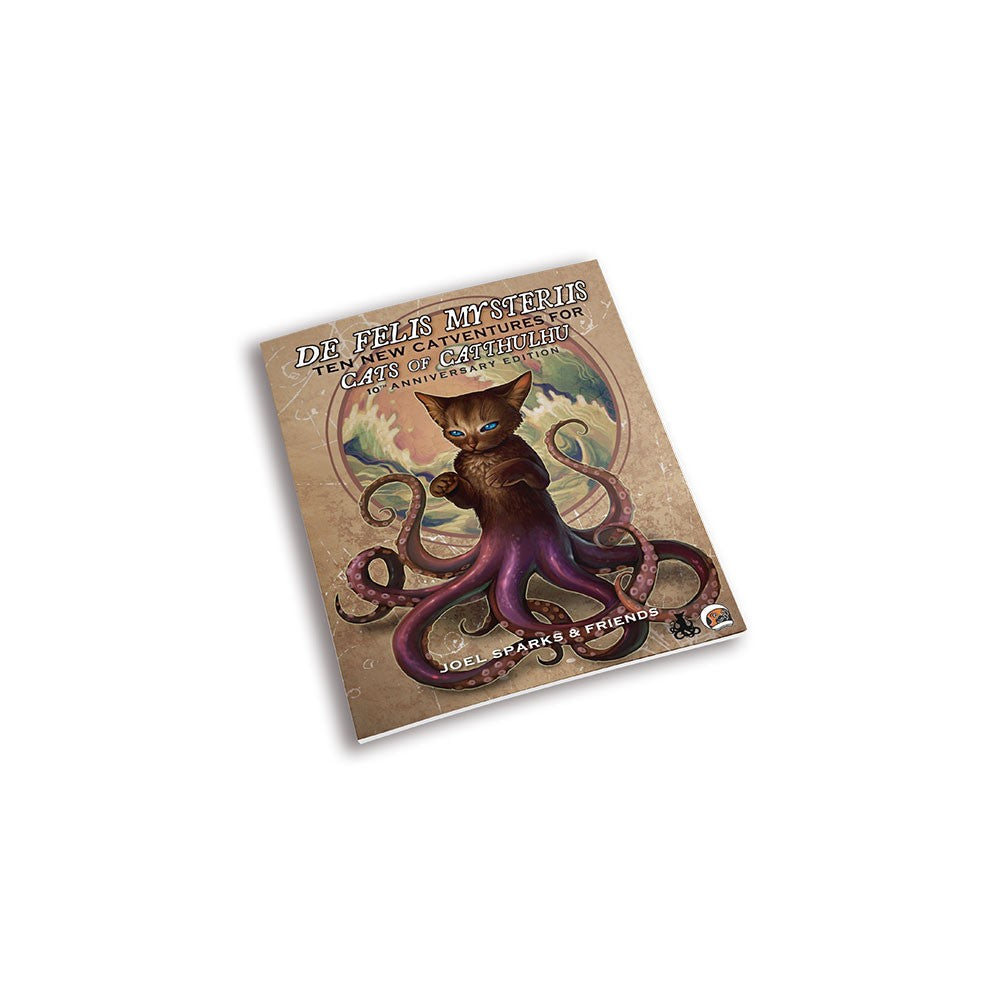 PREORDER Cryptozoic: Cats of Catthulhu 10th Anniversary Edition (Adventure Book)