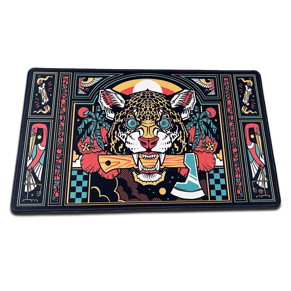 PREORDER Chronicle - Wish You Were Here Jaguar MtG Commander Stitched Edge Playmat
