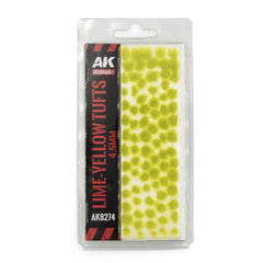 PREORDER AK Interactive - Dioramas - Lime-Yellow Tufts 45Mm