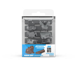 PREORDER AK Interactive - Basing Bits - Concrete Ruins