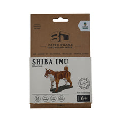LPG Puzzles 3D Paper Shiba Inu