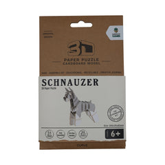 LPG Puzzles 3D Paper Schnauzer