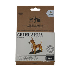LPG Puzzles 3D Paper Chihuahua