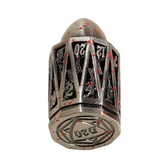 LPG Dice Bullet RPG Set Bloodied Metal