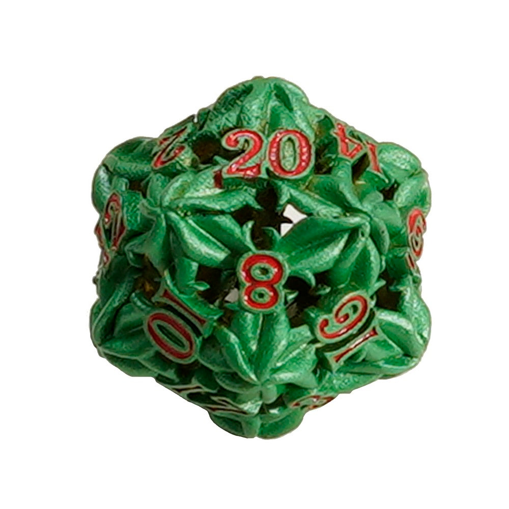 LPG Dice Leaf RPG Set Green/Red