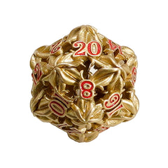 LPG Dice Leaf RPG Set Gold/Red