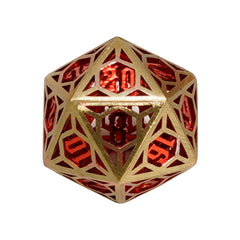 LPG Dice Diamond RPG Set Gold/Red