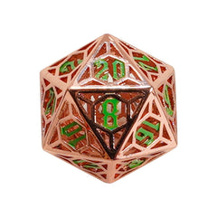 LPG Dice Diamond RPG Set Copper/Green