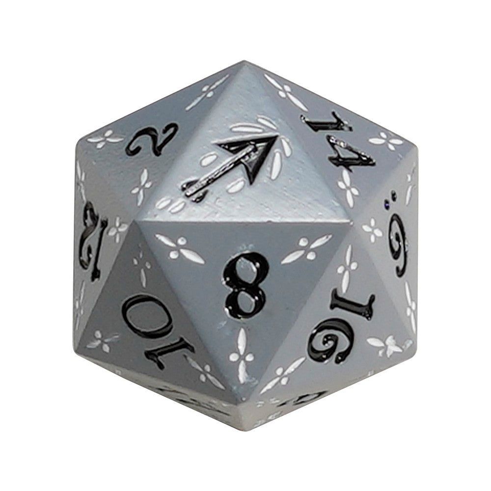 LPG Dice Rogue RPG Set Silver/Black
