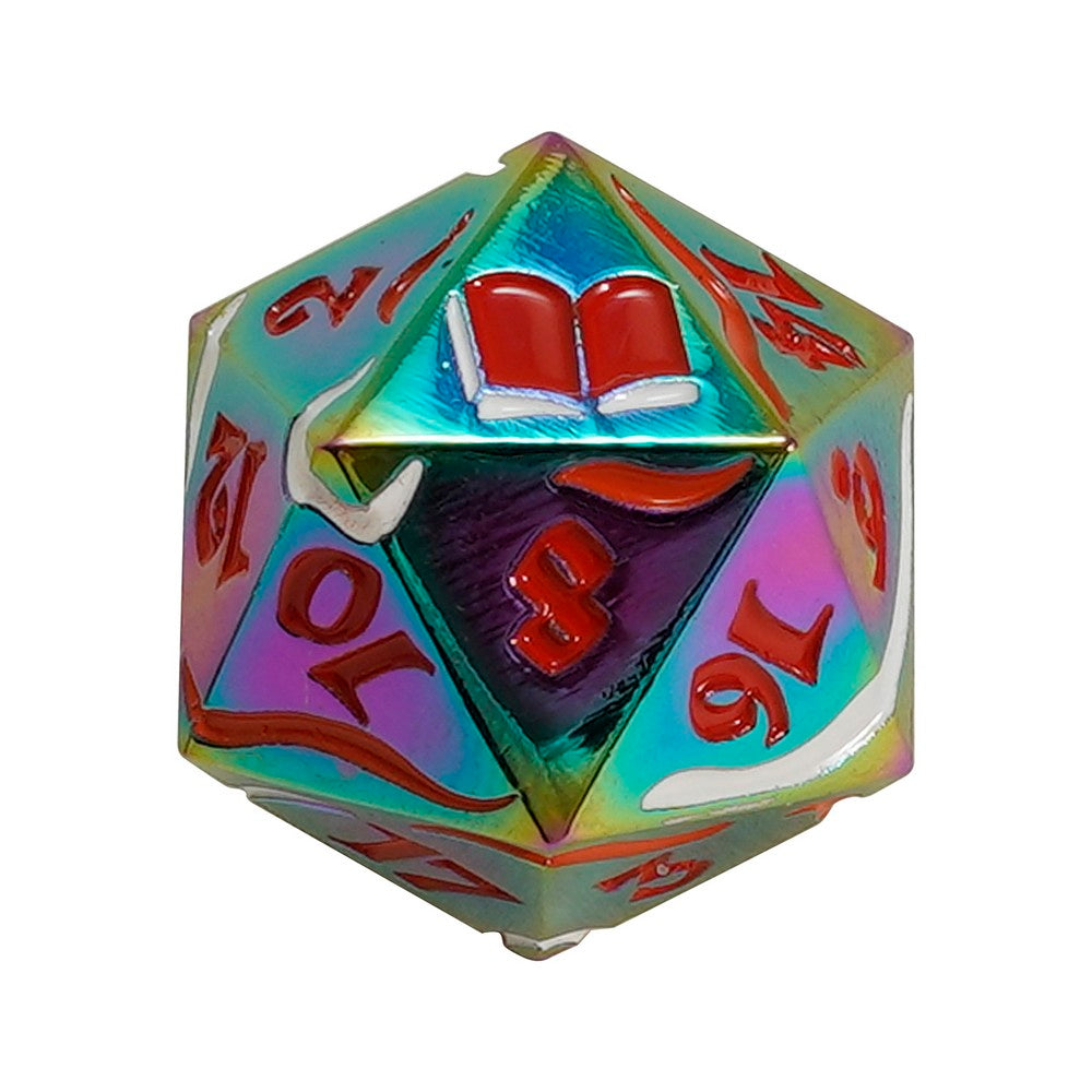 LPG Dice Mage RPG Set Rainbow/Red