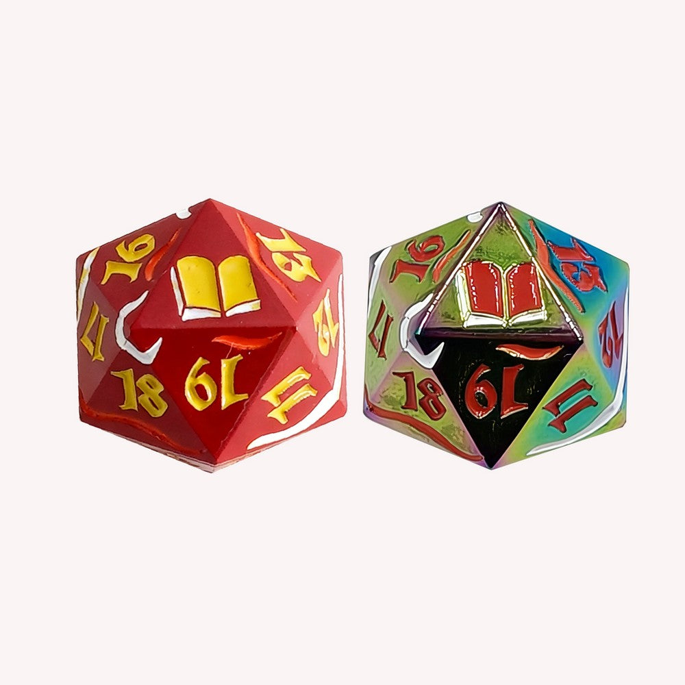 PREORDER LPG Dice Dual Spindown Mage Red/Yellow Rainbow/Red