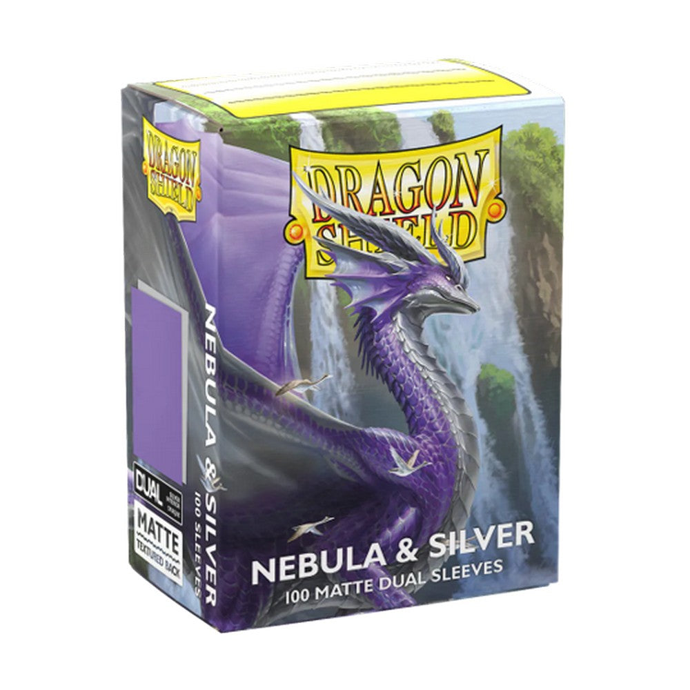 PREORDER Dragon Shield: Sleeves  Matte Dual  Nebula & Silver