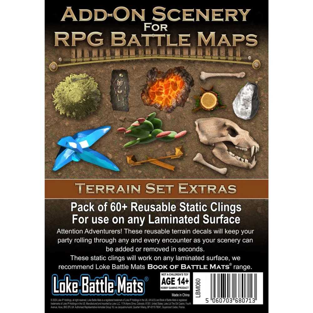 PREORDER Add-On Scenery RPG Maps Terrain Set Extr