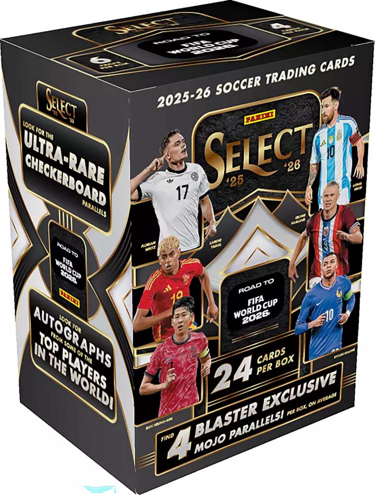 PREORDER Panini Select Road to World Cup Soccer 2026 Blaster