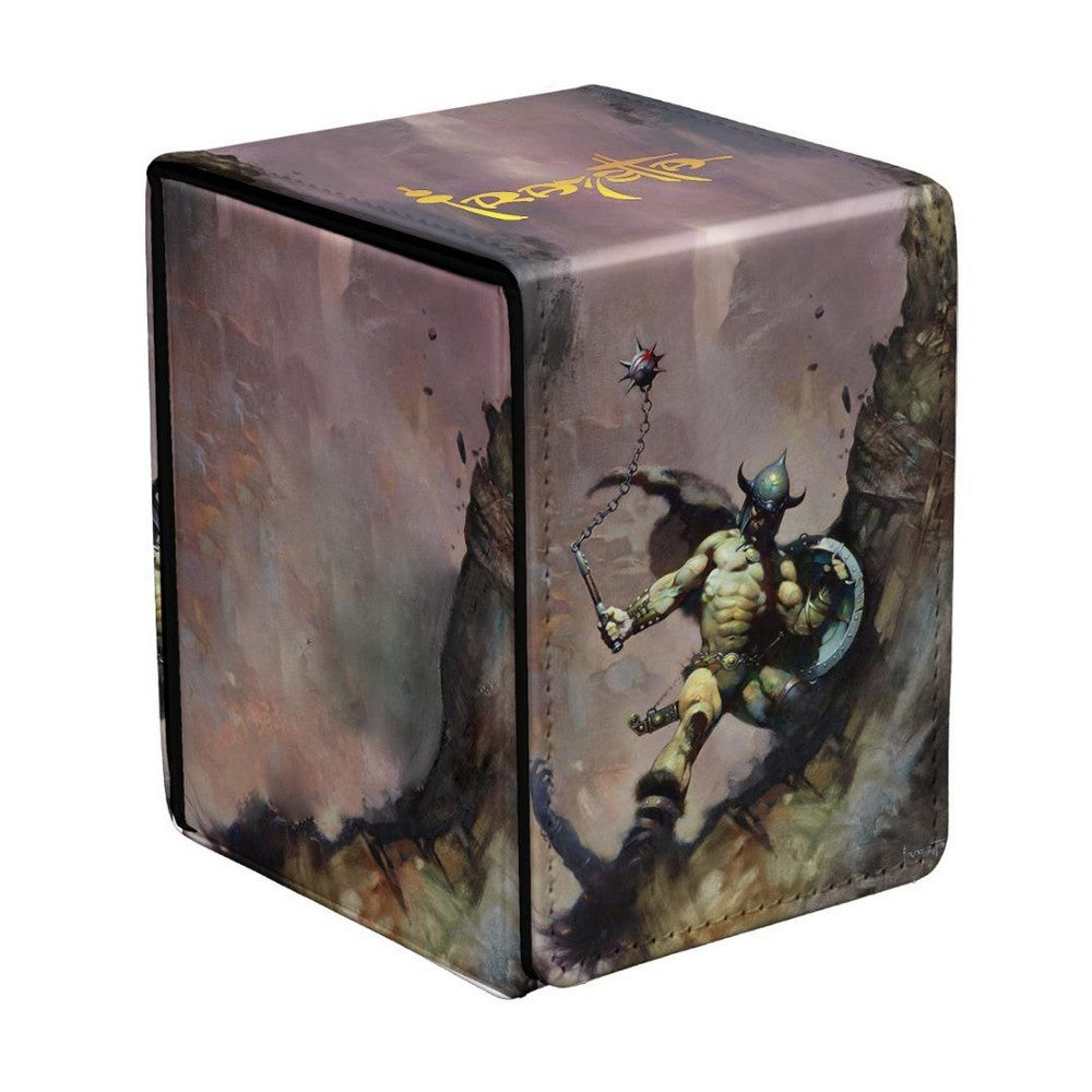 PREORDER Ultra Pro: UP16752 Frank Frazetta - Warrior with Ball and Chain ALCOVE FLIP DECK BOX