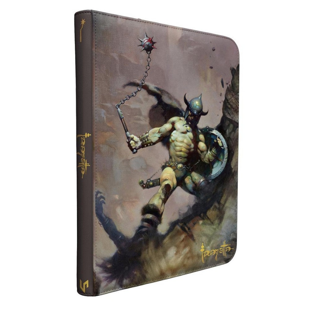 PREORDER Ultra Pro: UP16753 Frank Frazetta - Warrior with Ball and Chain 9-Pocket Zippered