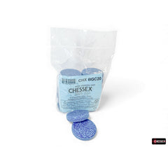PREORDER CHX BGC20 15 of Speckled Water 35mm Backgammon Checkers in a bag