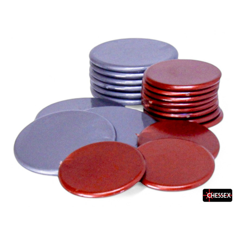 PREORDER CHX BYZ1000B Silver and Copper Plastic Counter Tokens