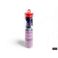 PREORDER CHX LE930 Speckled Polyhedral Cobalt Set of 6 Blank Dice